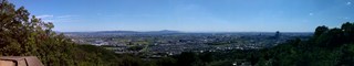 安満宮山古墳付近からの眺望